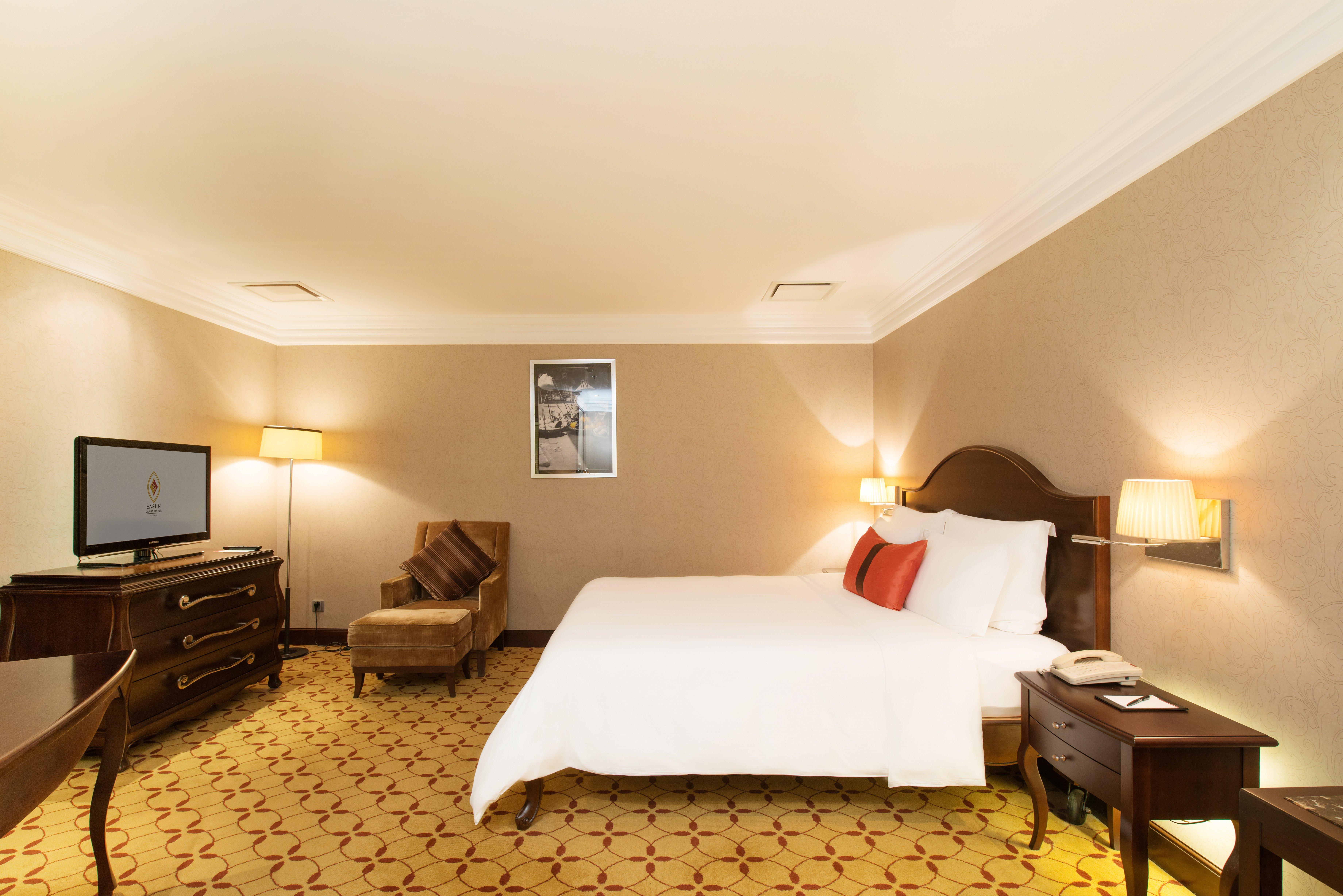Eastin Grand Hotel Saigon Ho Chi Minh-Byen Eksteriør billede A room at the hotel