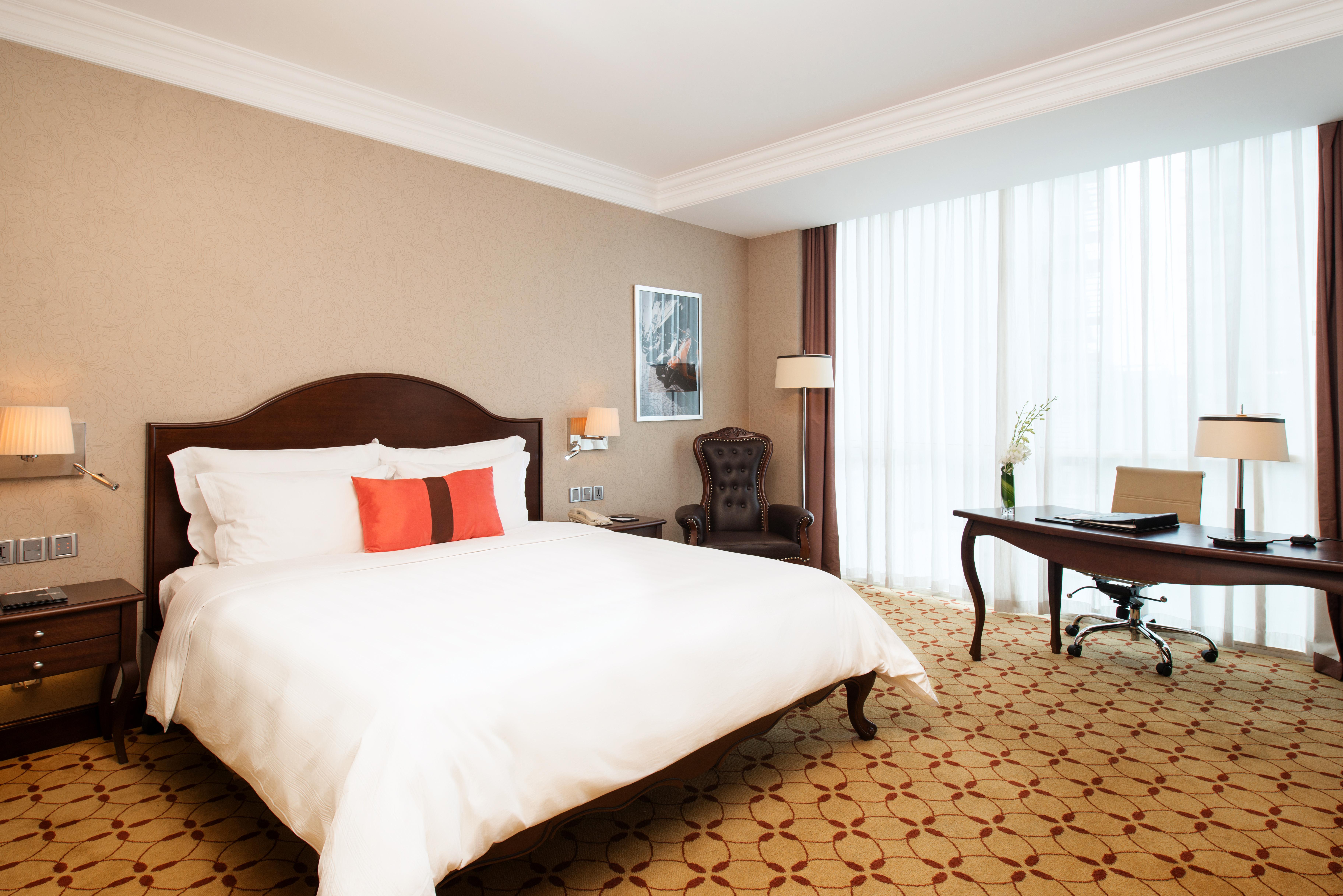 Eastin Grand Hotel Saigon Ho Chi Minh-Byen Eksteriør billede A room at the hotel